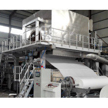 Máquina para fabricação de lenços de papel higiénico
